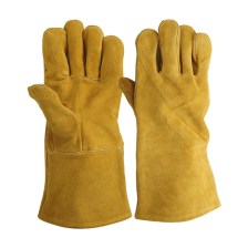 Golden-split-Welding-Gloves